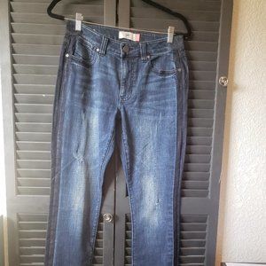 cabi Tuxedo High Straight Jean